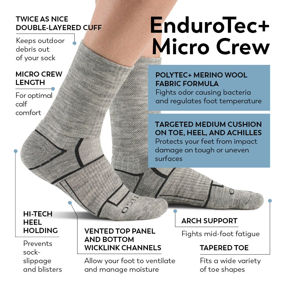 Stego EnduroTec+ Micro Crew Features